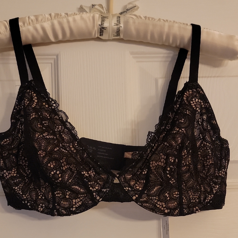 NWT Soma Black Lace Underwire Bra